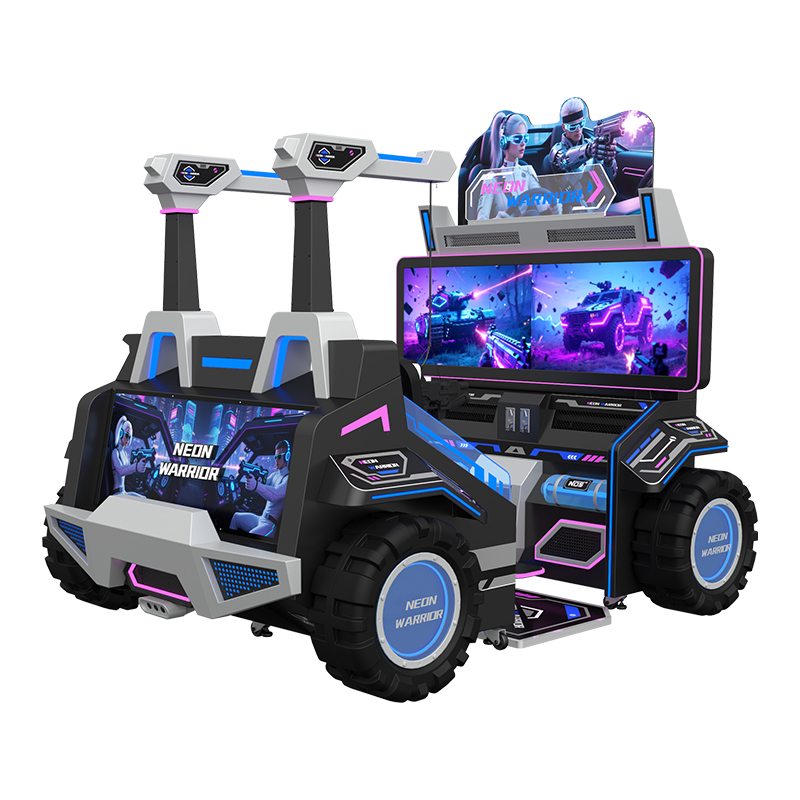 VR Neon Warrior Shooting Simulator 2P - 1