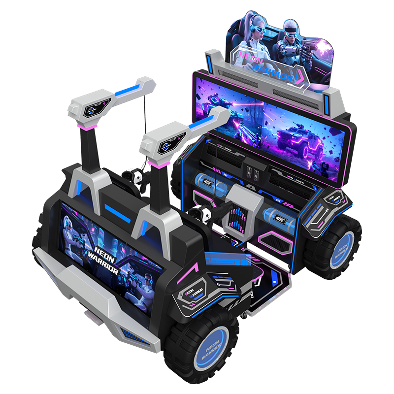 VR Neon Warrior Shooting Simulator 2P - 3