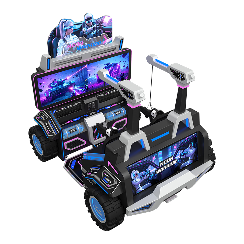 VR Neon Warrior Shooting Simulator 2P - 4