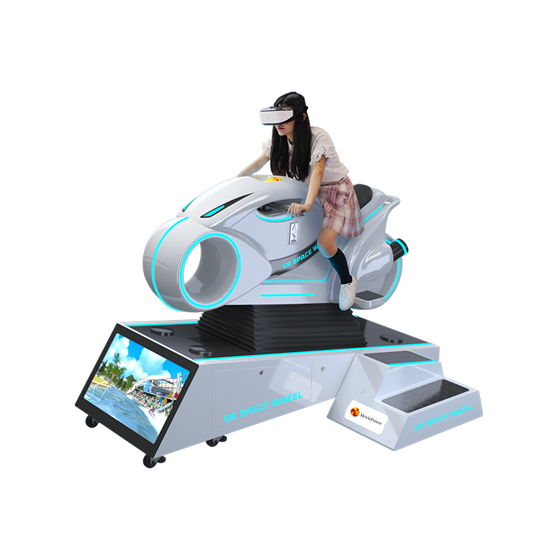 VR Space Wheel Moto Driving Simulator