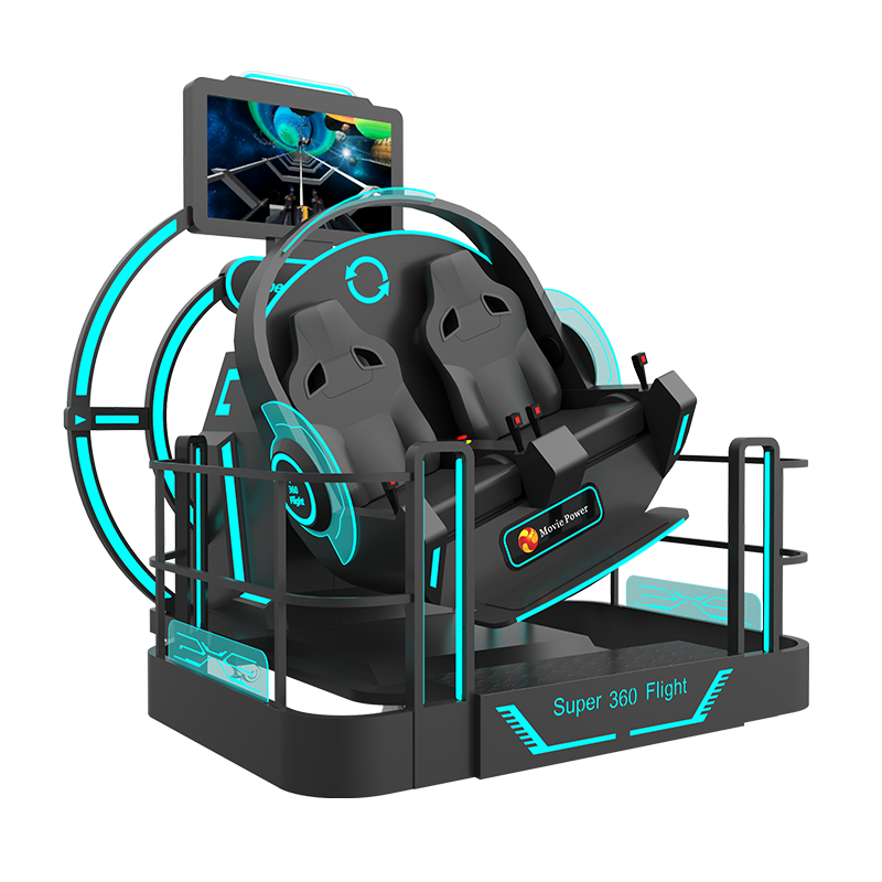 VR Super 360 Roller Coaster Flying Simulator - 1